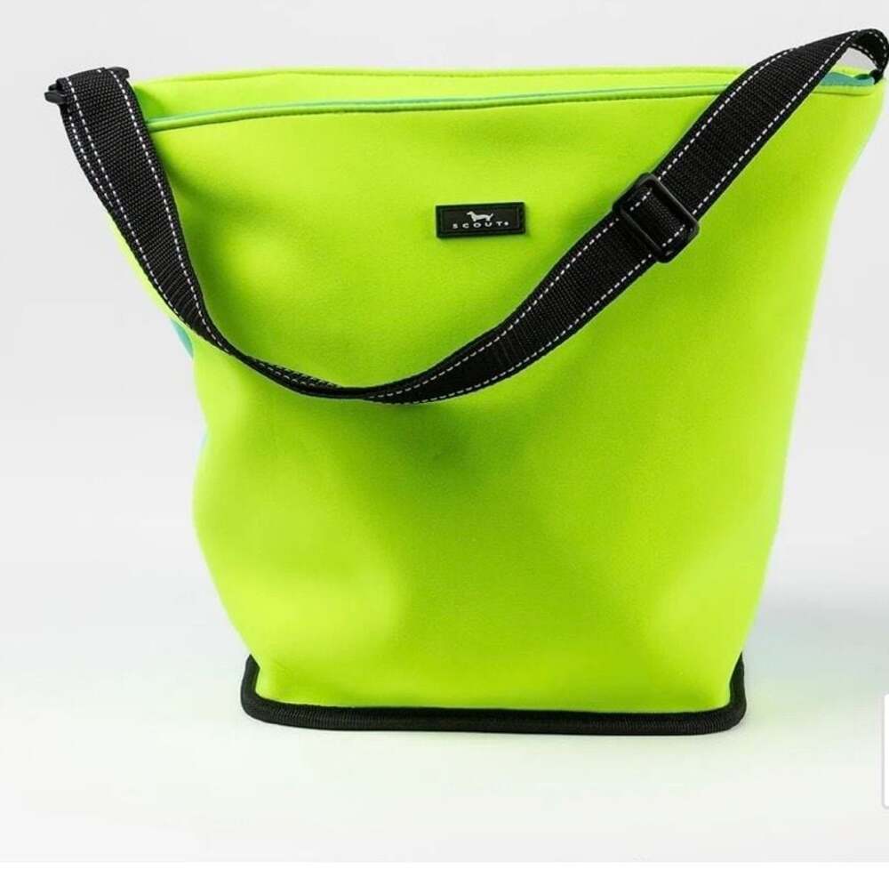 SCOUT DIVEBAR NEOPRENE SOFT COOLER MEDIUM in Ocean and Soliel
